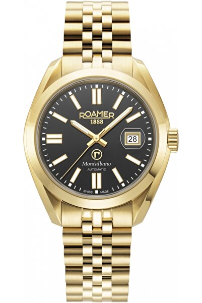 Roamer Ceas bărbătesc 996983 46 85 20, auriu clasic, pentru cupluri