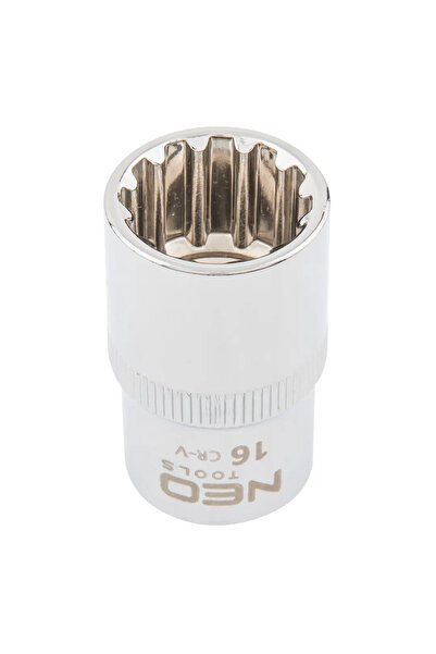 NEO Soclu Spline 1/2 " 16mm (08-588)
