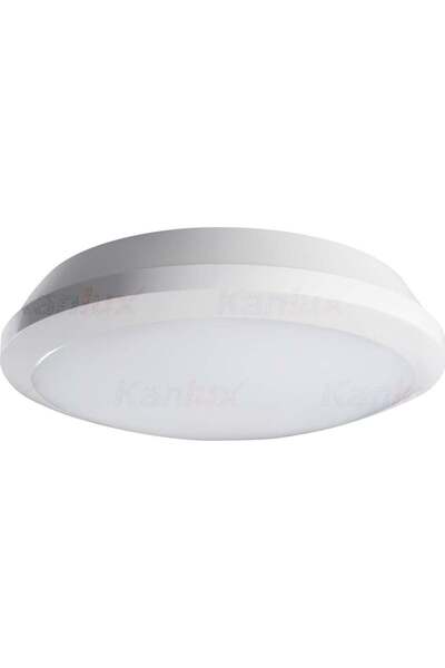 KANLUX Plafonieră LED DABA PRO 26W NW-SE-W 2800lm 4000K alb IP65 IK10 cu senz...