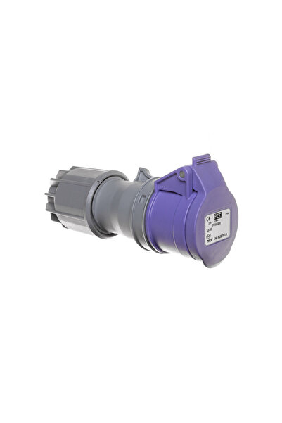 PCE Priză portabilă 16A 3P 24V violet IP44 TWIST 263V