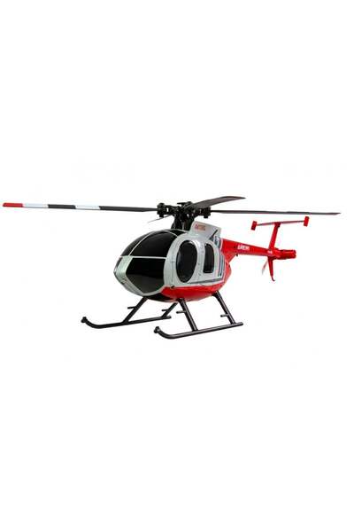 Amewi Elicopter RC MD500 Baterie Li-Po 350mAh argintiu/roșu