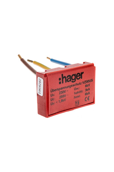 hager Descărcător de supratensiune tip 3 1.5kV VZ00US