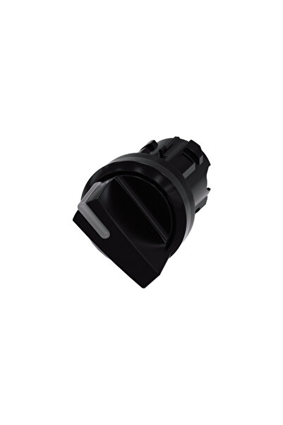 Siemens Comutator 2 poziții 22mm negru fără auto-rotire O-I Cutie de iluminar...