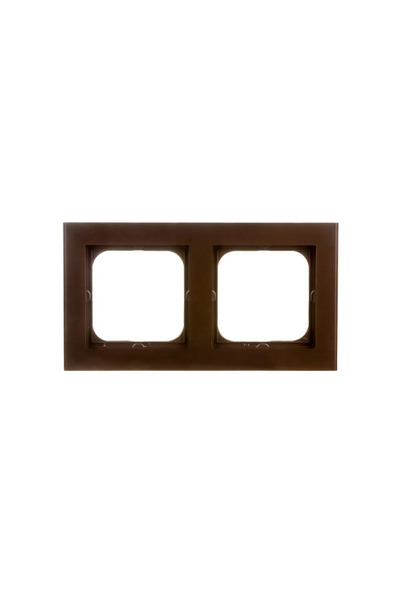 OSPEL Cadru Dublu Sonata Ciocolată Metalică (R-2R/40)