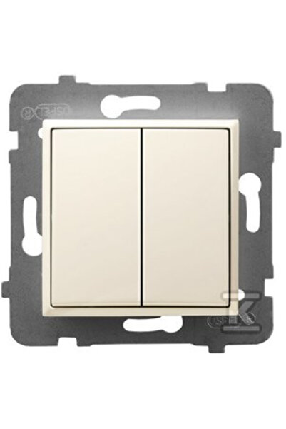 OSPEL ARIA Conector scară dublă ecru ŁP-10U/m/27