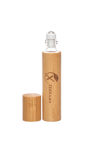 XTERRA | STICLUȚĂ ROLL-ON CU ETUI DE BAMBUS PENTRU APLICAREA PE PIELE A SINER...
