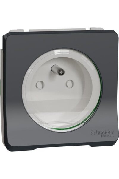 SCHNEIDER Mecanism electric de priză Mureva Style 2P+PE, cu borne cu șurub, A...