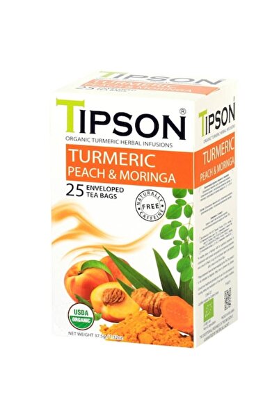 Basilur Ceai organic turmeric piersici moringa 25 plicuri