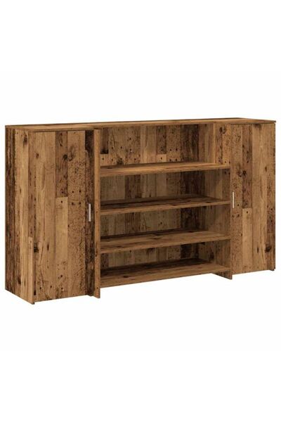 vidaxl Birou de recepție din lemn vechi 180 x 50 x 103,5 cm, lemn prelucrat