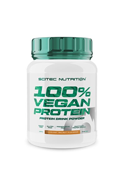 Scitec Nutrition 100% Βίγκαν Πρωτεΐνη (1000 γρ) Φουντούκι Καρύδι