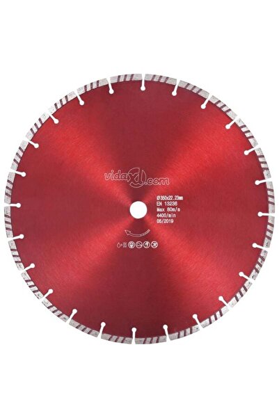 vidaxl Disc diamantat turbo pentru tăiere, oțel, 350 mm