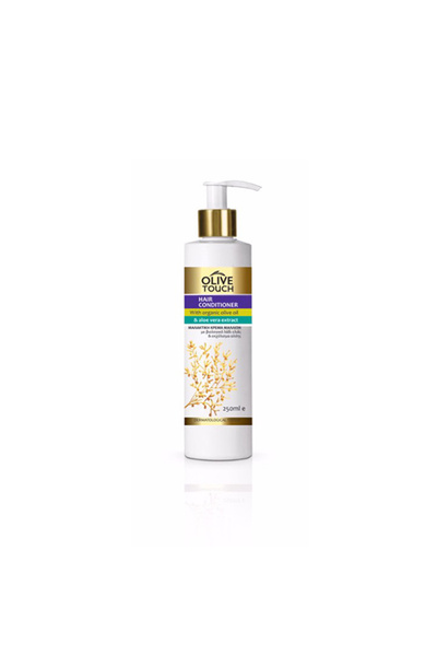 Olive Touch Μαλακτική κρέμα μαλλιών με εκχύλισμα Αλόης Βέρα (250ml)
