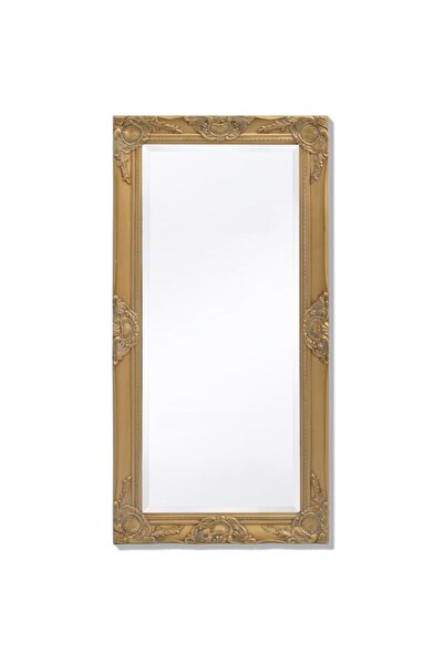 vidaxl Oglindă de perete în stil baroc, 100 x 50 cm, aurie