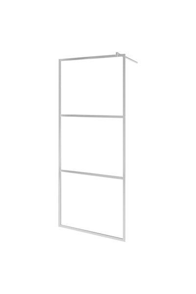 vidaxl Paravan de duș walk-in, 100 x 195 cm, sticlă ESG semi-mată