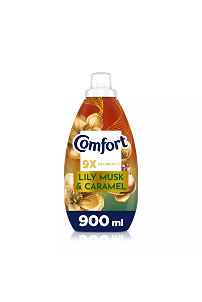 Comfort منعم أقمشة مركز برائحة الزنبق والمسك والكراميل - 900 مل