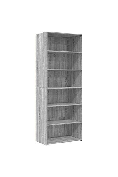 vidaxl Dulap înalt, gri sonoma, 70 x 41 x 185 cm, lemn prelucrat