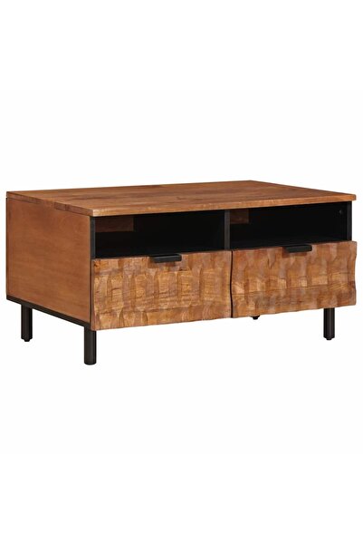 vidaxl Masă de cafea Maro 80 x 54 x 40 cm Lemn de mango solid