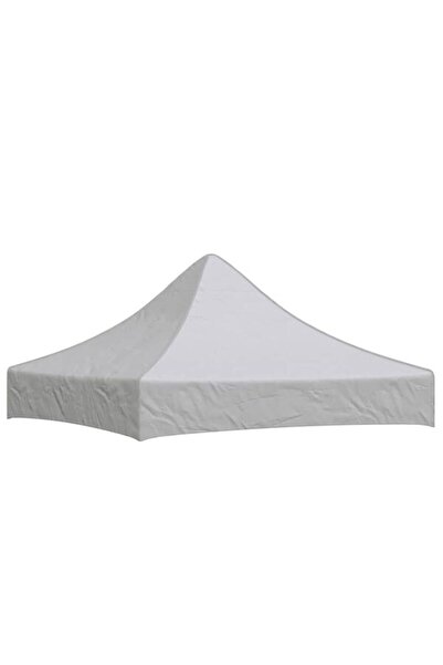 vidaxl Acoperiș cort de petrecere, alb, 2 x 2 m, 270 g/m²