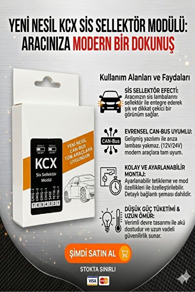 KCX Yeni Nesil Sis Sellektör Modülü