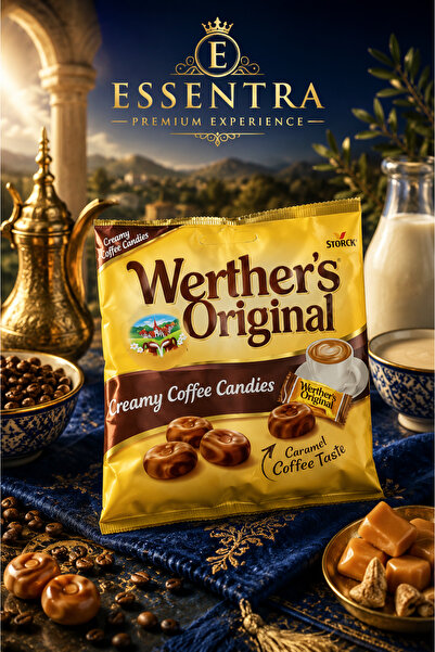 Essentra Home Werther's Original Creamy Coffee Candies 70g Kahve& Karamel Şekeri