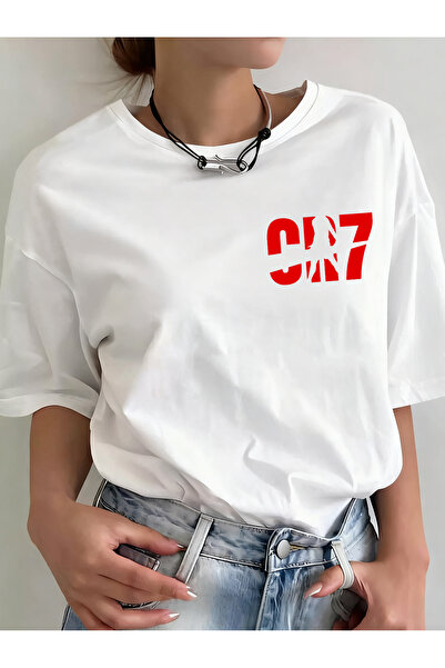 SAUDI Men and Women's 100% Cotton T-Shirt - Oversized Crew Neck Short Sleeve ...