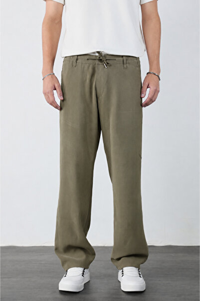 Mesfeno Baggy Modal Fabric Men's Trousers