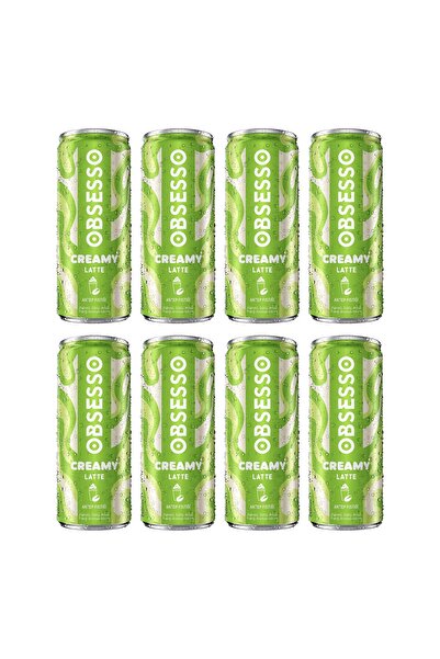OBSESSO Creamy Antep Fıstığı Latte 250 ml x 8 Adet