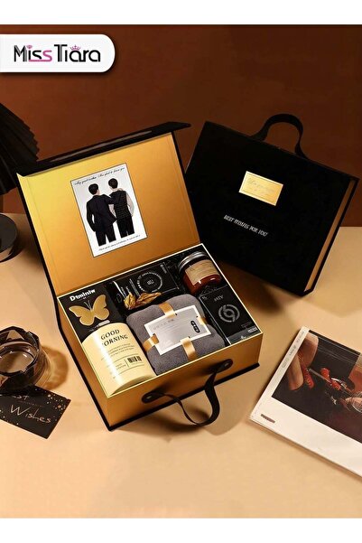 MissTiara Gift Basket for Men - Valentine's Day, Birthday Gift Box, Get Well ...