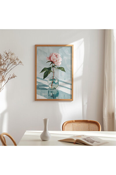 Tuba Decor Tablou dintr-o singură bucată cu ramă din lemn