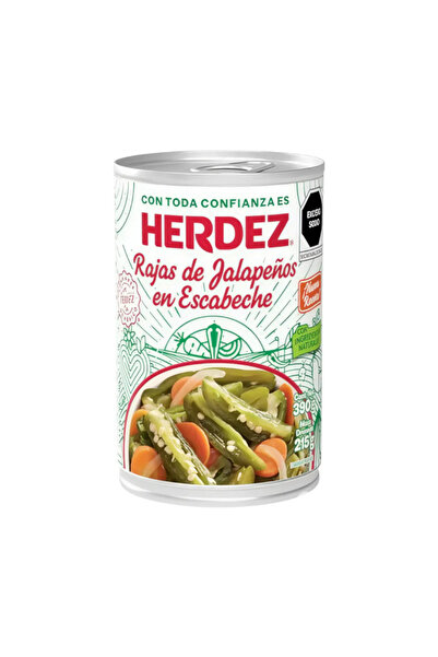 Herdez Ardei Jalapeno intregi 390g –