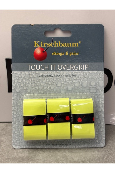 Kirschbaum Touch It Overgrip Tenis Raketi Bandı 3 Adet Ter Emici Kaymaz Kavra...