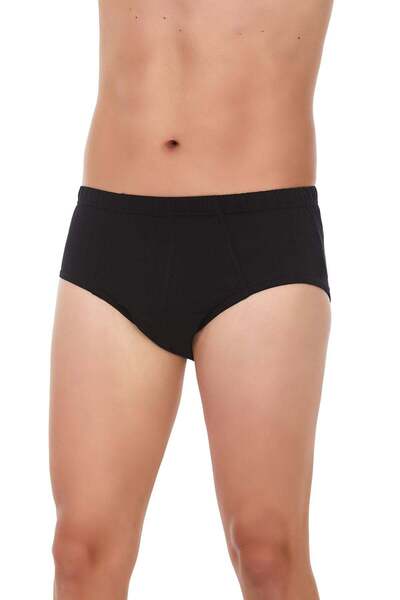 YILDIZ Super Thin Men's Slip Black 3-Pack