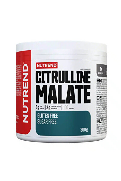 Nutrend Citrulline Malate 300 g Powder | Nitric Oxide & Endurance Support Sup...