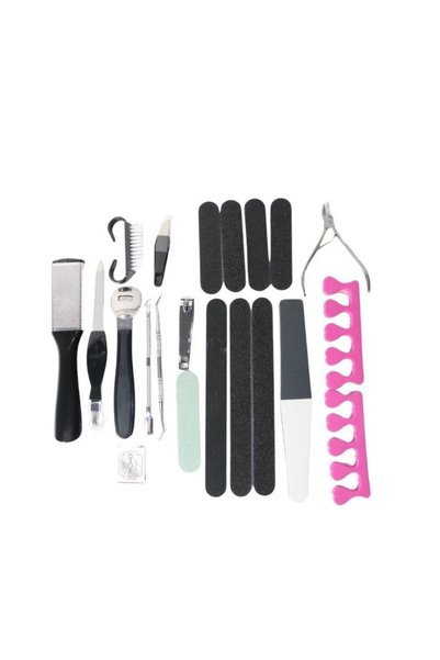 Best One 12-Piece Black Pedicure Set