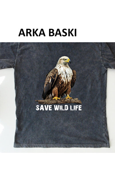 mAddog Save Wild Life "Eagle" 1 / Large Size (Relax Fit) 13XL 12XL 11XL 10XL ...