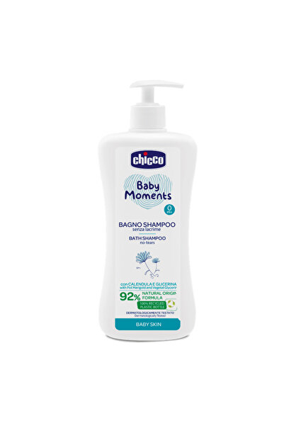 Chicco Σαμπόν χωρίς δάκρυα Baby Moments Baby Skin, 500ml, 0 μηνών+