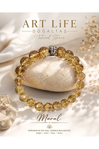 ART LİFE DOĞALTAŞ Natural Stones zültanıt bileklık