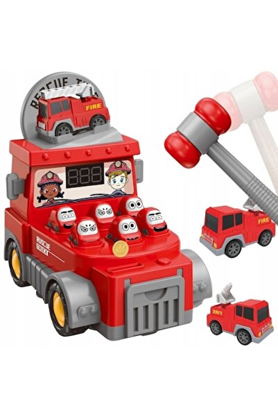 woopie Mașină de pompieri 2 în 1 Woopie, joc interactiv, 6 viteze, multicolor...
