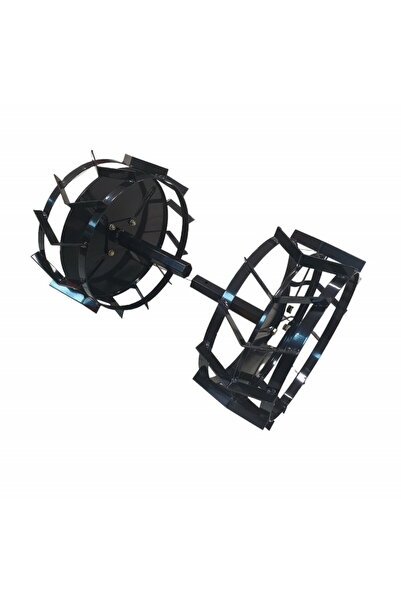 elefant Set roti metalice 470x195 cu manicot, diametru ax 33 mm,
