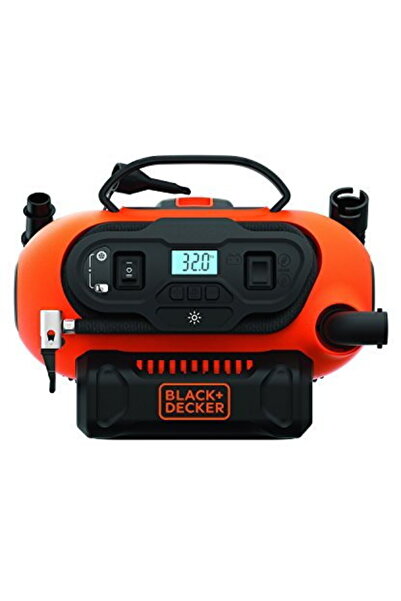Black&Decker Compresor auto BDCINF18N-QS 18 V 11bar portocaliu/negru fara bat...