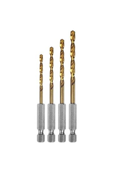 TOTAL - Set 4 burghie HSS prindere Hex 1/4"
