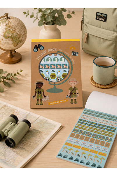 Midi Notebook of Adventures Stickers