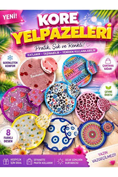 Eviniz güzel TREND KORE YELPAZESİ