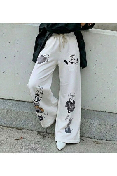 DENİKK TREND ÖZEL TASARIM OVERSIZE BEL PAÇA LASTİKLİ AYARLANABİLİR PALAZZO EŞ...