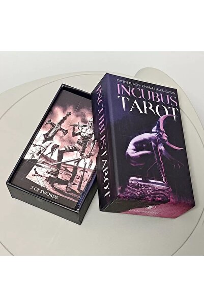 Galaksi Dükkanı Incubus Tarot Destesi /Yüksek Kalite Kutu Ve Tarot Kartları -...