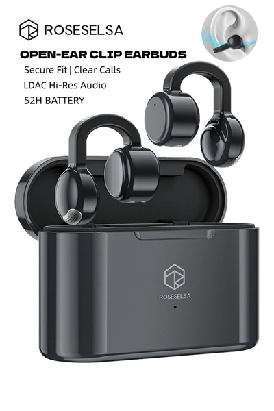 roseselsa OPENFEEL Open Ear Bluetooth 5.4 Wireless Earbuds, 52H Playtime, LDA...