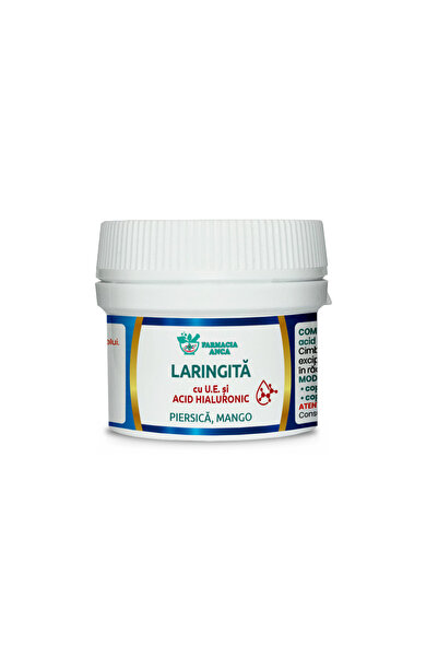 Farmacia Anca L-LARINGITA CU UE SI ACID HIALURONIC*16 COMPRIMATE