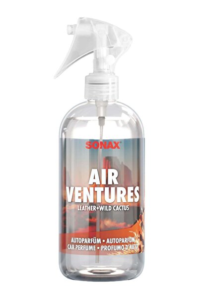 Sonax Air Ventures Deri ve Yabani Kaktüs Aromalı Oto Kokusu 300 ml