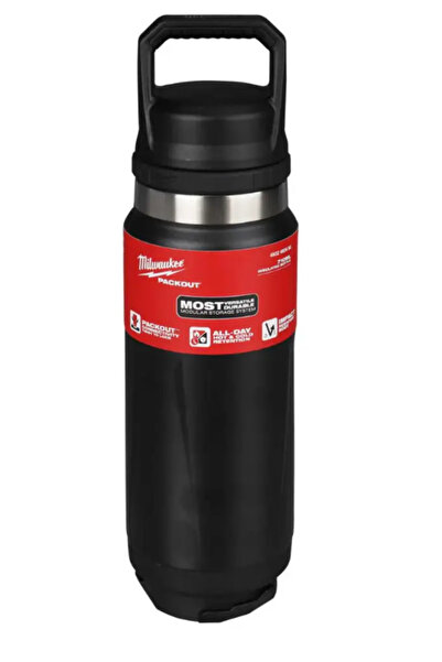 Milwaukee Packout Termos Şişe 710 ML Siyah 4932493466