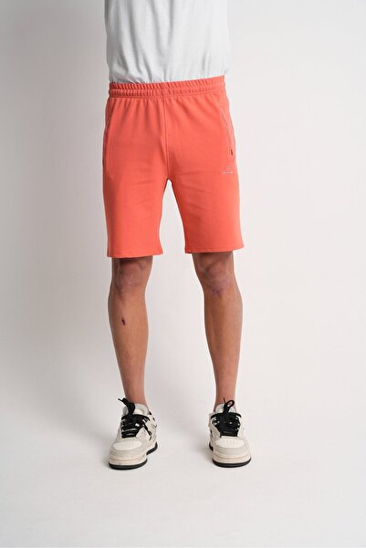 Shooter Sportswear شورت قطني للرجال بقصة عادية وجيوب بسحابين